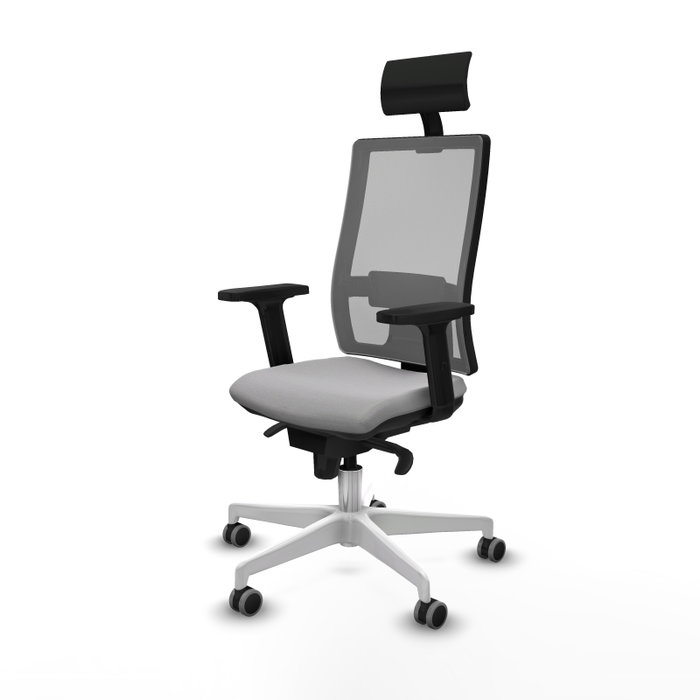 PIQUERAS Y CRESPO Silla de oficina Horna con Mecanismo Sincro, Gris PIQUERAS Y CRESPO Silla de oficina Horna con Mecanismo Sincro, Gris