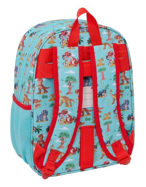 Paw Patrol Mochila Infantil Adaptable a Carro para Niño 26x34x11 cm, Edad Recomendada +36 Meses