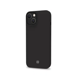 Celly Funda para iPhone 14 (6.1") - Cromo, Protección Resistente a Golpes y Rayones, Material TPU, Silicona y Microfibra, Color Negro