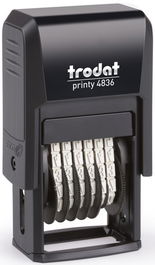 Numerador Ent.Aut. Trodat Printy 4836 (3.8 Mm. 6 Bandas)