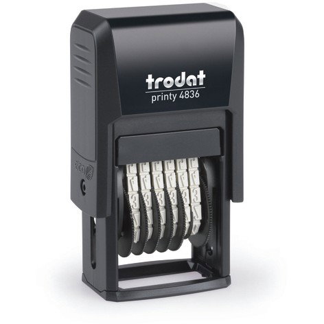 TRODAT Sello Numerador Printy 4836 Negro TRODAT Sello Numerador Printy 4836 Negro