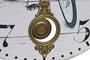 DKD Home Decor Reloj de Pared Bicicleta Multicolor