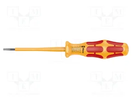 WERA Destornillador plano aislado 2,5x0,4mm