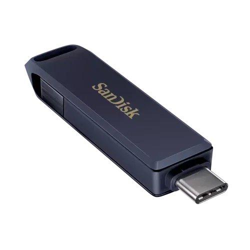 Sandisk iXpand unidad flash USB 128 GB USB Type-C / Lightning Azul Sandisk iXpand unidad flash USB 128 GB USB Type-C / Lightning Azul