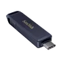 Sandisk iXpand unidad flash USB 128 GB USB Type-C / Lightning Azul