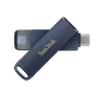 Sandisk iXpand unidad flash USB 128 GB USB Type-C / Lightning Azul