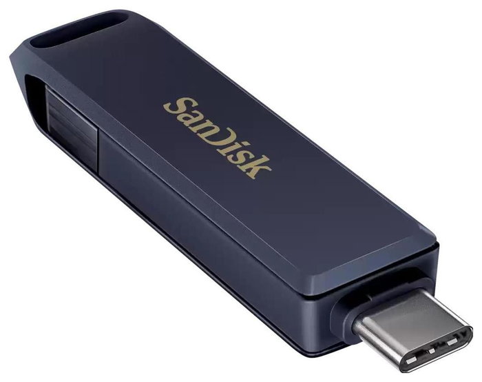 Sandisk iXpand unidad flash USB 128 GB USB Type-C / Lightning Azul Sandisk iXpand unidad flash USB 128 GB USB Type-C / Lightning Azul