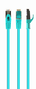 Gembird Cable de red Cat6a S/FTP (S-STP) Verde 0,25 m