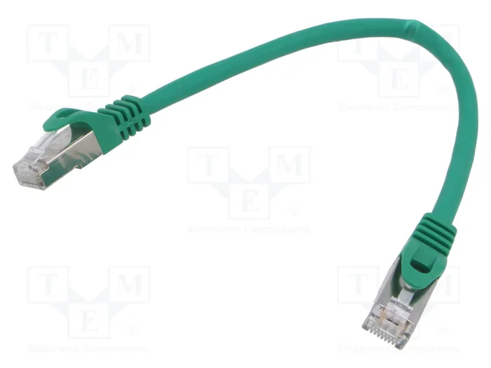 Gembird Cable de red Cat6a S/FTP (S-STP) Verde 0,25 m