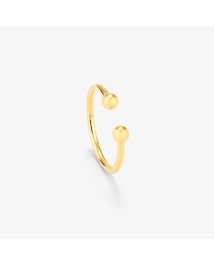 Radiant Anillo bolitas Gold BASICS Dorado Tamaño 54