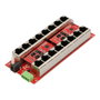 Extralink Inyector PoE Activo de 8 Puertos Gigabit 802.3at/af Modo A