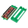 Extralink Inyector PoE Activo de 8 Puertos Gigabit 802.3at/af Modo A