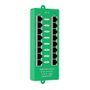 Extralink Inyector PoE Activo de 8 Puertos Gigabit 802.3at/af Modo A