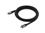 Equip 128382 Cable USB 4 Gen 2x2 USB-C a USB-C Macho 2 metros, Negro - 100W Power Delivery, 20 Gbps, 4K@60Hz, HDR10, Chipset E-Mark, Malla Trenzada