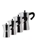Thulos TH-CC12T Cafetera Italiana o Moka Clásica de Aluminio para 12 Tazas, Color Plata, Compatible con Todo Tipo de Cocinas Incluida Inducción