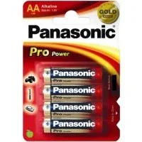 Panasonic LR-6 Pro Power - Pilas Alcalinas AA, Blister de 4 unidades, 1.5V