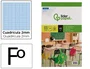 Liderpapel Bloc exámenes cuadro 2mm folio 40 hojas 60 g