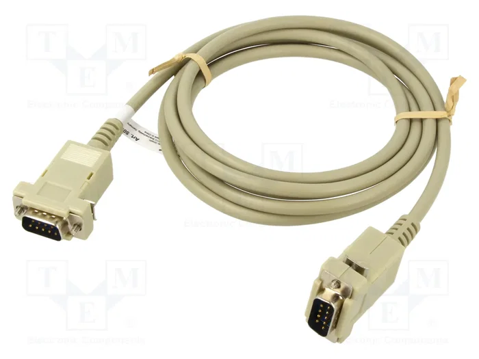 GOOBAY Cable D-Sub 9pin a D-Sub 9pin, 2m, Gris