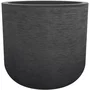Eda Maceta redonda Graphit'Up 40 cm 32,5 L Gris antracita