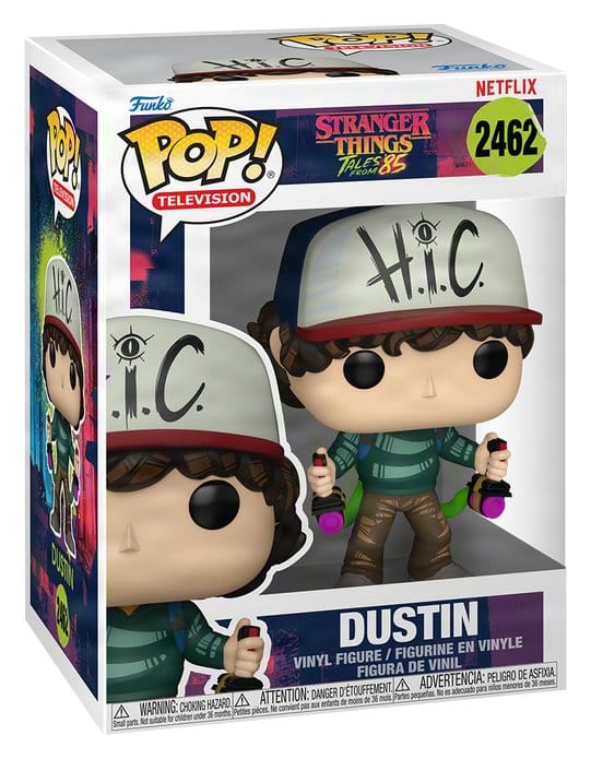 Funko Figura POP! Animation Dustin de Stranger Things: Tales from '85