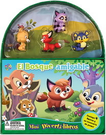 PHIDAL EDITIONS, El bosque amigable (Mini Diverti-Libros)
