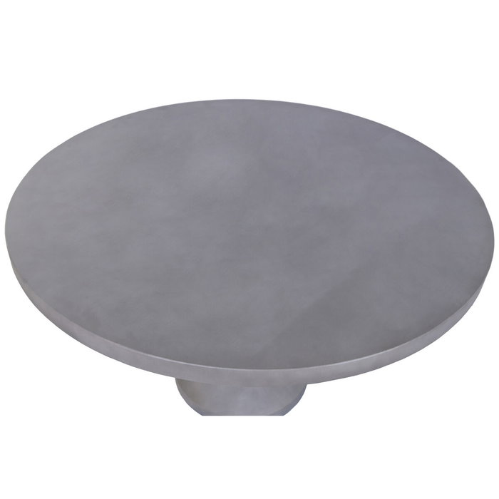 DKD Home Decor Mesa de Comedor de Hormigón Gris 130x130x75 cm DKD Home Decor Mesa de Comedor de Hormigón Gris 130x130x75 cm