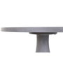 DKD Home Decor Mesa de Comedor de Hormigón Gris 130x130x75 cm
