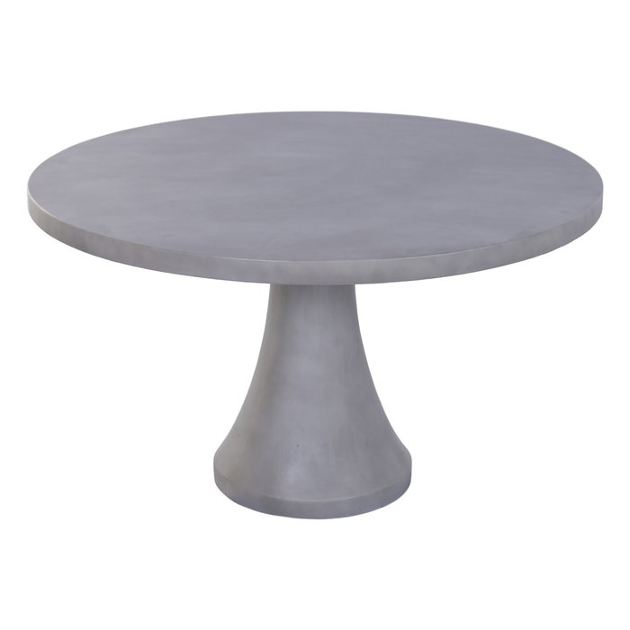 DKD Home Decor Mesa de Comedor de Hormigón Gris 130x130x75 cm DKD Home Decor Mesa de Comedor de Hormigón Gris 130x130x75 cm