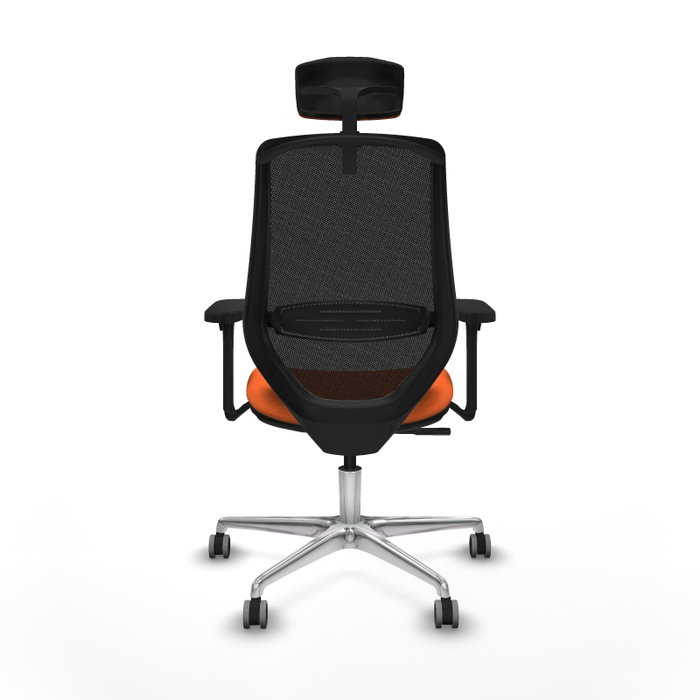 PIQUERAS Y CRESPO Silla de oficina Mardos Naranja y Negro PIQUERAS Y CRESPO Silla de oficina Mardos Naranja y Negro