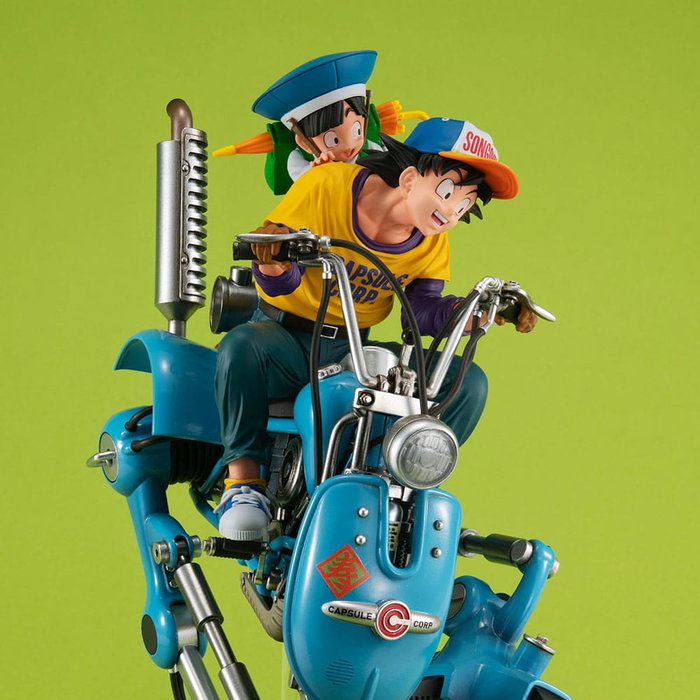 Dragonball Z Desktop Real McCoy EX Diorama PVC Son Goku & Son Gohan & Robot with two legs 20 cm