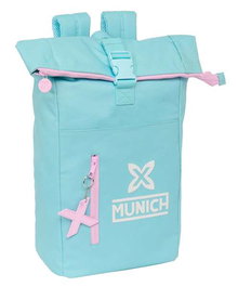 Mochila Escolar Munich Heaven Celeste 28 x 42 x 13 cm