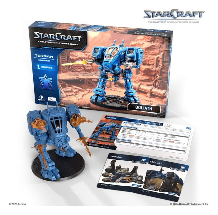 Archon Studio StarCraft TMG Set de Expansión Terran: Goliath Archon Studio StarCraft TMG Set de Expansión Terran: Goliath