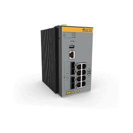 Allied Telesis L3 Industrial LAN Switch 8 puertos 10/100/1000-T y 4 puertos SFP