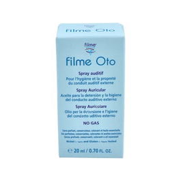HULKA Filme Oto Auricular Spray para Limpieza y Eliminación de Tapones de Cerumen en Oídos, 20ml