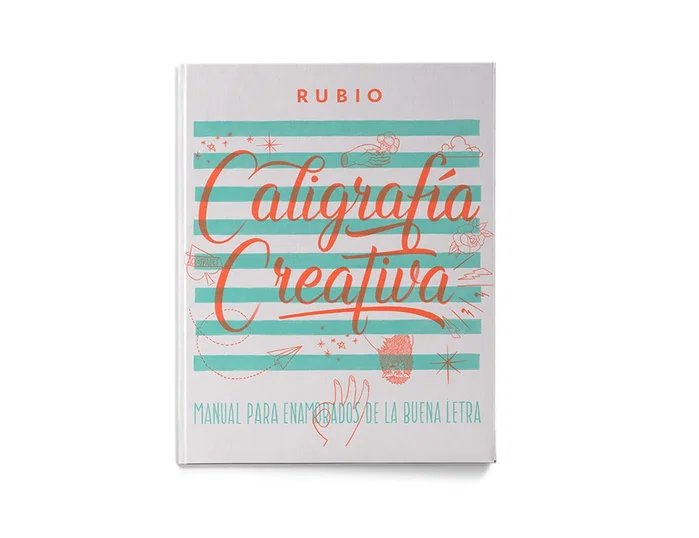 Rubio Libro de caligrafía creativa 1 con tapa dura Rubio Libro de caligrafía creativa 1 con tapa dura