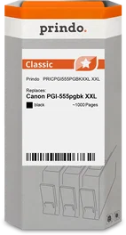 Prindo Cartucho de tinta negro Classic XXL PRICPGI555PGBKXXL