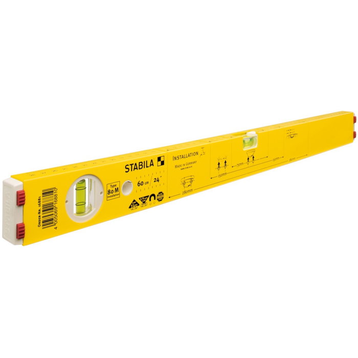 Stabila Type 80 M Installation Nivel de burbuja 60 cm Stabila Type 80 M Installation Nivel de burbuja 60 cm