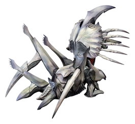 X-Plus Gamera 2 Plastic Model Kit 1/700 Legion