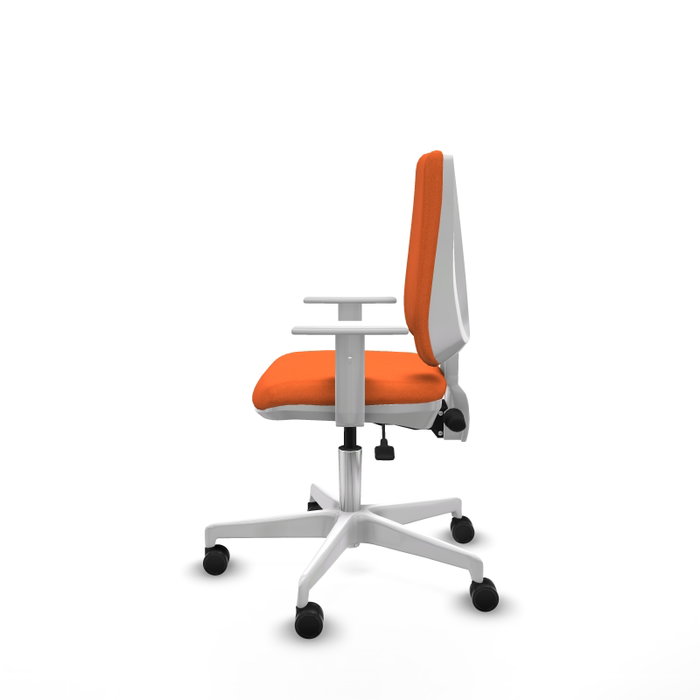 PIQUERAS Y CRESPO Silla de oficina Elche Naranja con mecanismo Asincro