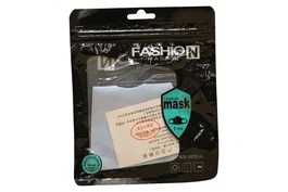 Fashion Mascarilla de tela Azul Reusable Unisex