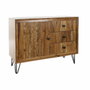 DKD Home Decor Aparador Ondulado Acacia Marrón Claro