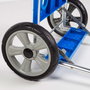 Aktive Carro mesa playa plegable con base extensible azul