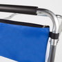 Aktive Carro mesa playa plegable con base extensible azul