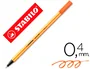 Stabilo Point 88 Rotulador Naranja punta fina 0,4 mm Caja 10 unidades