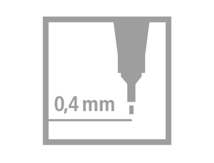Stabilo Point 88 Rotulador Naranja punta fina 0,4 mm Caja 10 unidades
