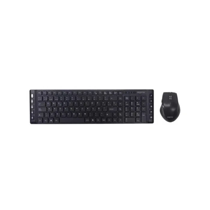Approx Kit de teclado y ratón APPMX430 inalámbrico Negro Approx Kit de teclado y ratón APPMX430 inalámbrico Negro