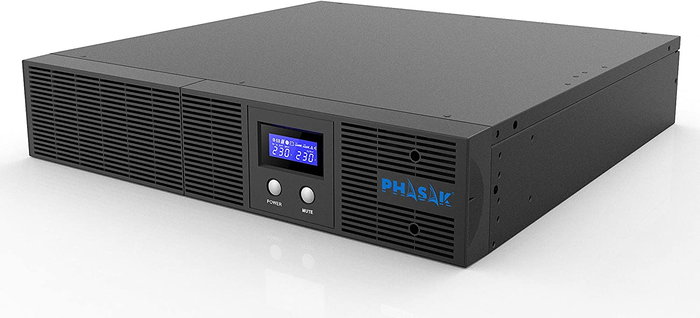 PHASAK SAI 2160VA Protekt Rack Interactivo con AVR, toma protegida y slot SNMP PHASAK SAI 2160VA Protekt Rack Interactivo con AVR, toma protegida y slot SNMP