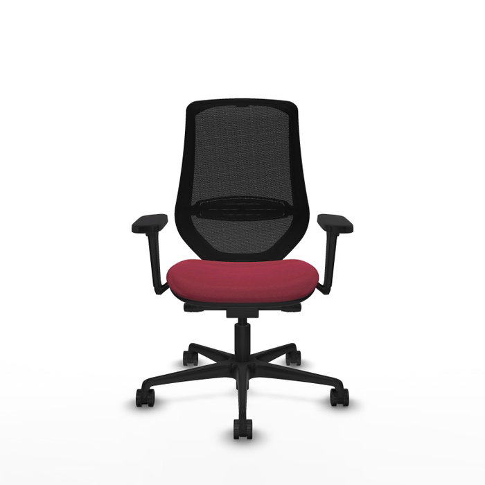 PIQUERAS Y CRESPO Silla de oficina Mardos con mecanismo Sincro/Traslack, Granate y Negro PIQUERAS Y CRESPO Silla de oficina Mardos con mecanismo Sincro/Traslack, Granate y Negro