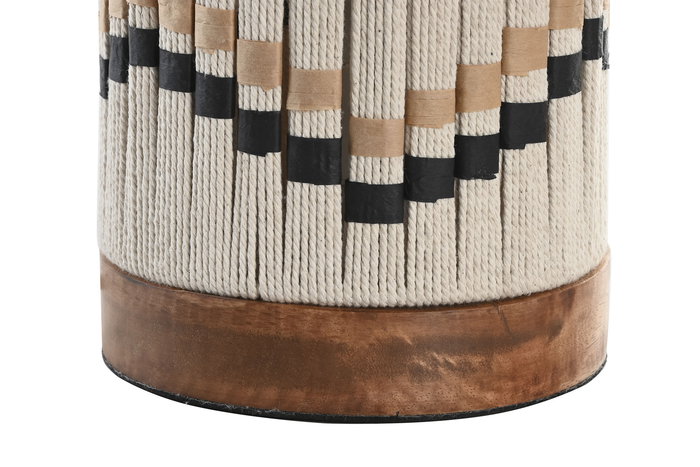 DKD Home Decor Lámpara Sobremesa Urban Crudo Bicolor 16 x 28 x 16 cm (2 Unidades) DKD Home Decor Lámpara Sobremesa Urban Crudo Bicolor 16 x 28 x 16 cm (2 Unidades)