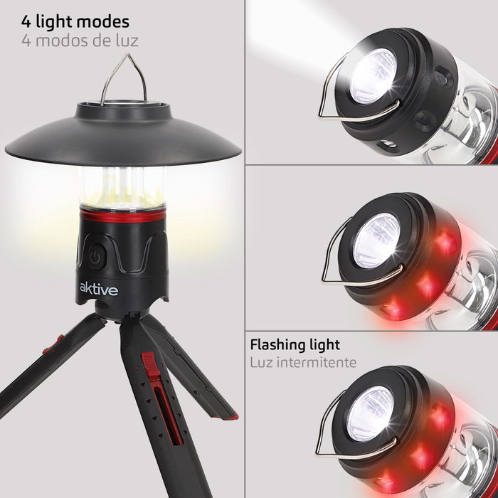 AKTIVE Farol linterna con trípode